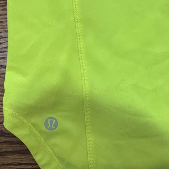Lululemon Athletica Neon Yellow Tank Top - Picture 3 of 3